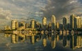 Vancouver, False Creek. An early morning. British Columbia, Canada.