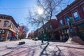 Vancouver Gastown beautiful street view.