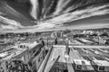 Vancouver Island, Canada. Aerial view of Victoria city buildings Royalty Free Stock Photo