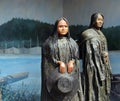 Vancouver Island First Nations Women scuptures, Chemainus