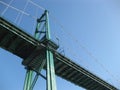 Vancouver Lionsgate Bridge Royalty Free Stock Photo