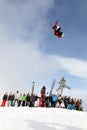 VANCOUVER - MARCH 28: Quiksilver Snowboarding Comp