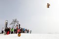 VANCOUVER - MARCH 28: Quiksilver Snowboarding Comp