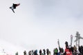 VANCOUVER - MARCH 28: Quiksilver Snowboarding Comp