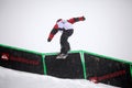 VANCOUVER - MARCH 28: Quiksilver Snowboarding Comp