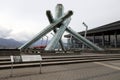 Olympic Cauldron, Vancouver, British Columbia Royalty Free Stock Photo