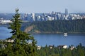 Vancouver Panorama Royalty Free Stock Photo