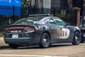 A Vancouver Police Department Vehicle Royalty Free Stock Photo