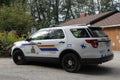Vancouver police RCMP car