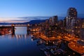 Vancouver's historic Burrard Bridge Royalty Free Stock Photo