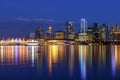 Vancouver Skyline at Dusk