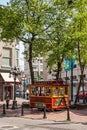 Vancouver Trolley car on display at Gastown