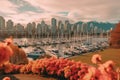 Vancouver waterfront view, Vancouver, America, Vancouver in Canada, AI Generated