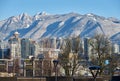 Vancouver Winter Downtown Skyline Towers Royalty Free Stock Photo