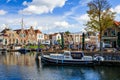 The old medieval fortress town of Brielle in South Holland. Now an attraction for pleasure boating and tourists.