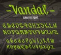 Vandal Graffiti Font