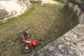 Vandalized Uber Jump electric bike Paris, France