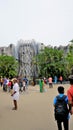 Vandalur,Tamilnadu,India-October 04 2022: Children, Adults enjoying in Arignar Anna Zoological Park Royalty Free Stock Photo