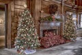 Vanderbilt Mansion decorated for Christmas