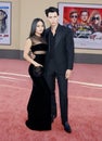 Vanessa Hudgens and Austin Butler Royalty Free Stock Photo