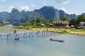 Vang Vieng, Laos Royalty Free Stock Photo