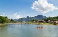 Vang Vieng, Laos Royalty Free Stock Photo