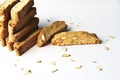 Vanilla almond biscotti