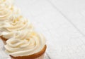 Vanilla Cupcakes Royalty Free Stock Photo