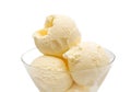 Vanilla ice cream Royalty Free Stock Photo