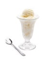 Vanilla ice cream Royalty Free Stock Photo