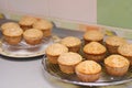 Vanilla muffins cooling