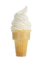Vanilla Soft Serve Ice Cream Frozen Yogurt