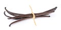 Vanilla sticks tied Royalty Free Stock Photo