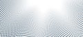 Vanishing dots vector abstract background in black and white minimal style and place for text, technology theme halftone points
