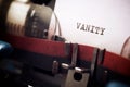 Vanity concept view Royalty Free Stock Photo