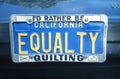 Vanity License Plate - California