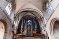 Pipe organ and vaults of the Cathedral of Vannes