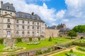 Vannes, France, medieval city in Brittany Royalty Free Stock Photo