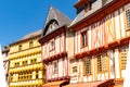 Vannes, half-timbered houses