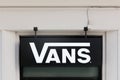 Vans logo on a wall Royalty Free Stock Photo