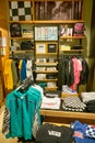 Interior shot of Vans store in Mall of Berlin Royalty Free Stock Photo