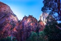 Zion National Park Utah Scenic Landscape Travel USA Royalty Free Stock Photo