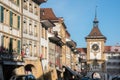 Medieval town of Murten, Switzerland, Europe