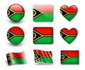The Vanuatu flag