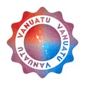 Vanuatu low poly logo.