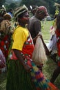 Vanuatu tribal village woman