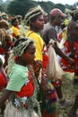 Vanuatu tribal villagers Royalty Free Stock Photo