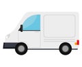 Vanvehicle transport icon design. Royalty Free Stock Photo