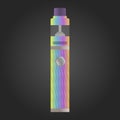 Gradient electronic cigarette. vape