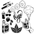 Vape Icon Set